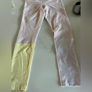 Outdoor Voices color block leggings. Size small